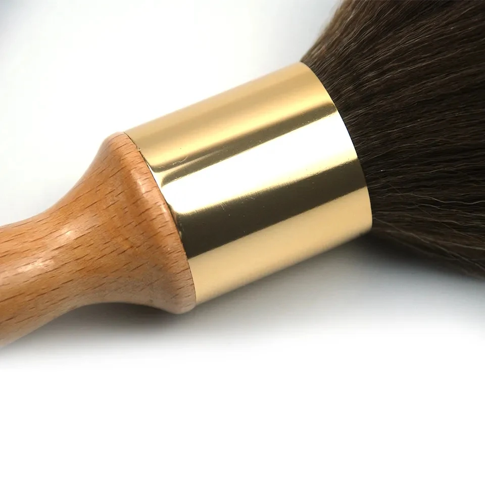 Escova de barbear natural para homens e mulheres, escova de cabelo para limpar o pescoço e o rosto, limpeza do salão de beleza, moda adulta, nova