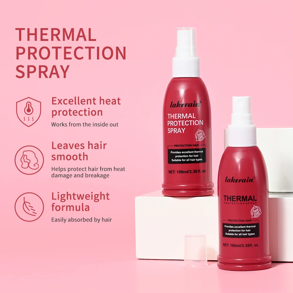 New Heat Protectant Spray Thermal and UV Protection Serum for Damage Hair Moisturizing Treatment Repair Conditioner 100ml