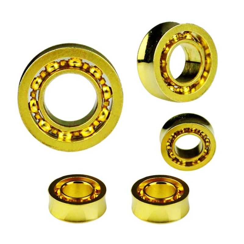 

10Pcs Gold 10 Ball Kk Yoyo Bearing Professional Extra Long Sleep Idling YOYO Bearing Yo-Yo Bearings