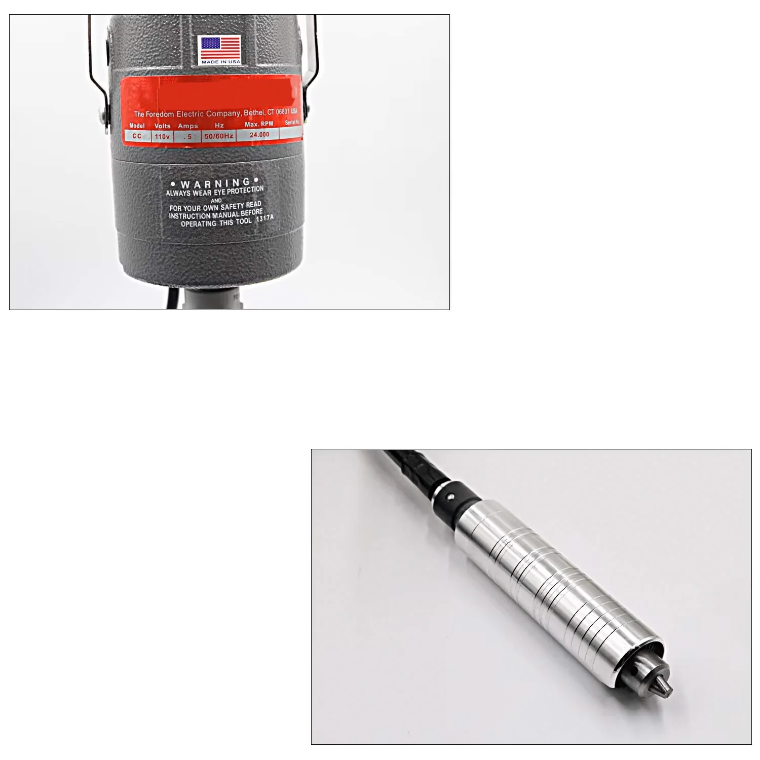 Peralatan profesional untuk pembuatan perhiasan |   Motor poros ekstensibel Fiodom yang dikombinasikan dengan perangkat genggam |   Pemolesan berputar, pengukiran