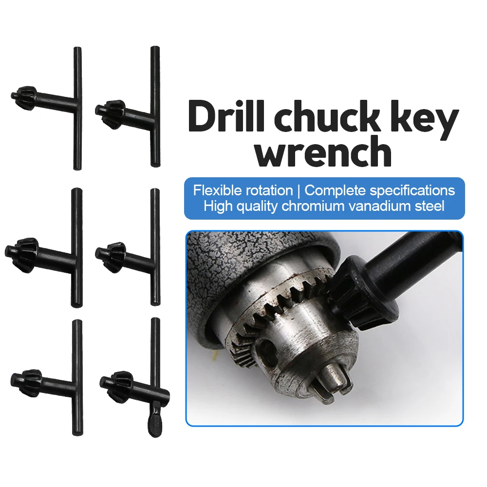 

Drill Chuck Keys Universal Chuck Key Drilling Power Tools Replacement Chuck Key for Electric Drill