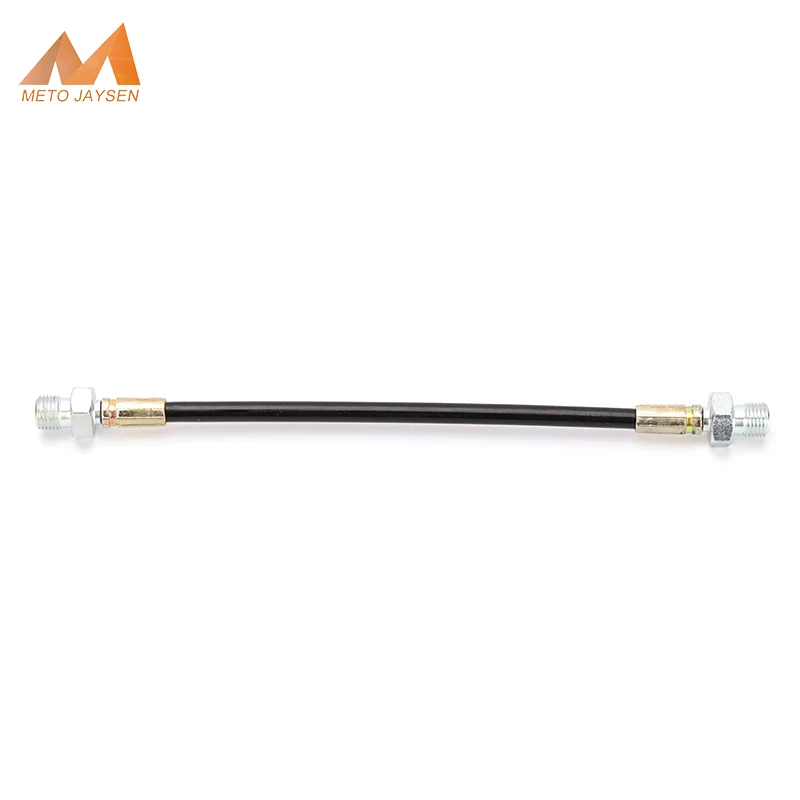 Pneumatics Air Pump 20cm Long Air Refilling High Pressure Nylon Hose with Spring Wrapped M10x1 Thread 40Mpa 400Bar 6000psi