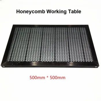 Honeycomb working table 500mm x 500mm customizable size working bed for DIY CO2 laser laser parts engraving cutting machine