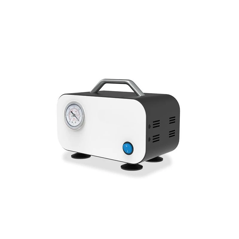 

Oil-free diaphragm vacuum pump Small air extraction adjustable positive and negative pressure laboratory filtration pump
