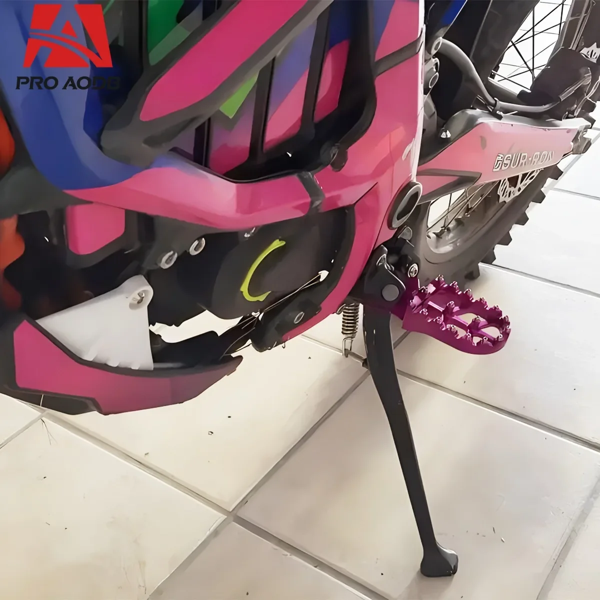 Surron Ultra Bee Foot Pegs Footrest For Sur-Ron Light Bee Electric Dirt Bike Enduro Footpegs Pedals Off Road Parts