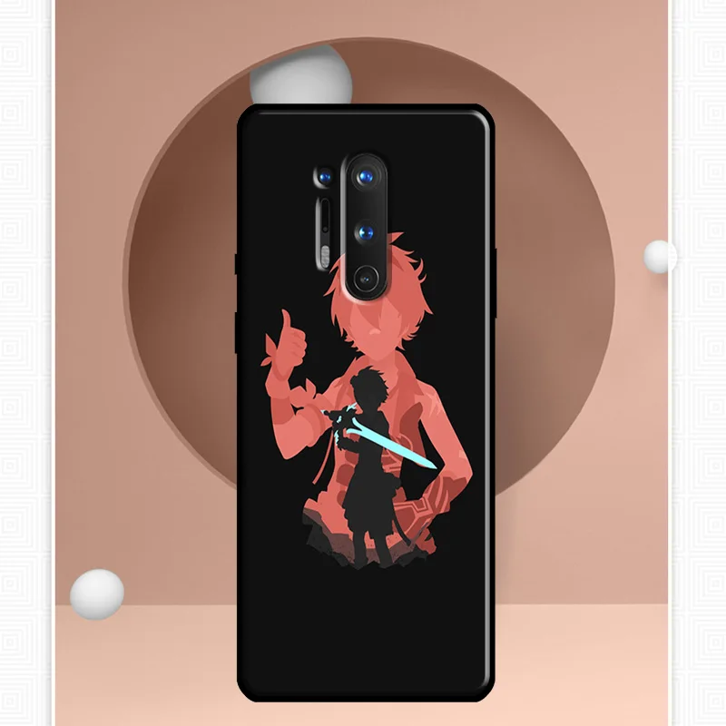 Xiao Zhongli Genshin-funda de impacto para OnePlus Nord 5 CE 3 4 Lite N20 N30 OnePlus 15 13 12 11 8 9 10 Pro 12R 13R 13T