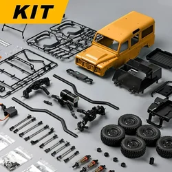 MN111 D90 D110 zestaw wersja 1/18 4WD zabawkowe samochody 180 diody LED na motocykl lekka aluminiowa oś portalowa zdalnie sterowanym samochodowym nadwozia