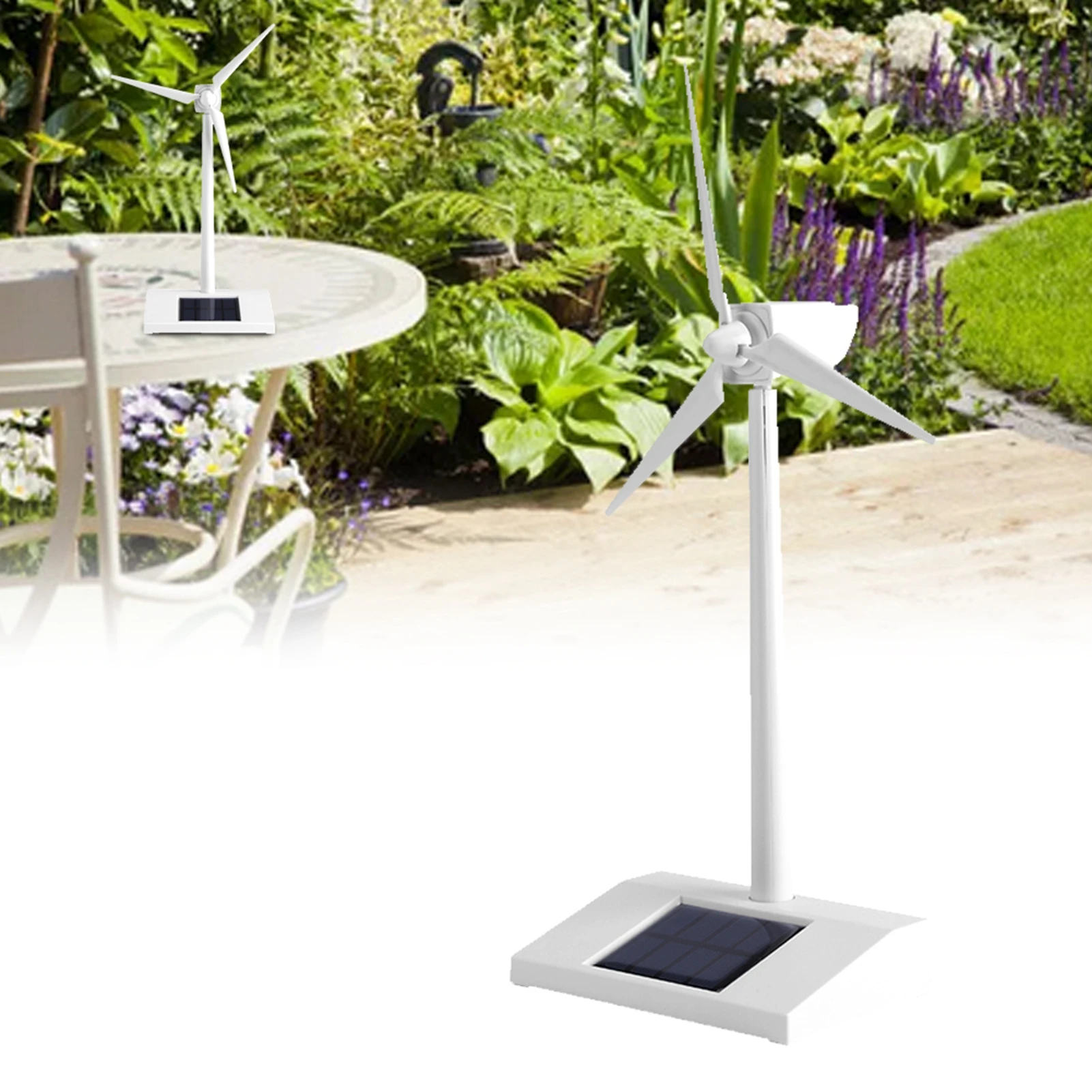 Mini Solar Energy Wind Mill  Kids Children Science Teaching Tool Home Decoration Wind Mill  Wind Mill