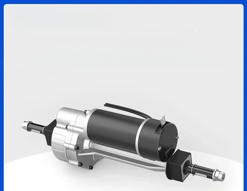 Low noise 24V250W DC motor drive axle four-wheel scooter amusement car rear axle differential motor
