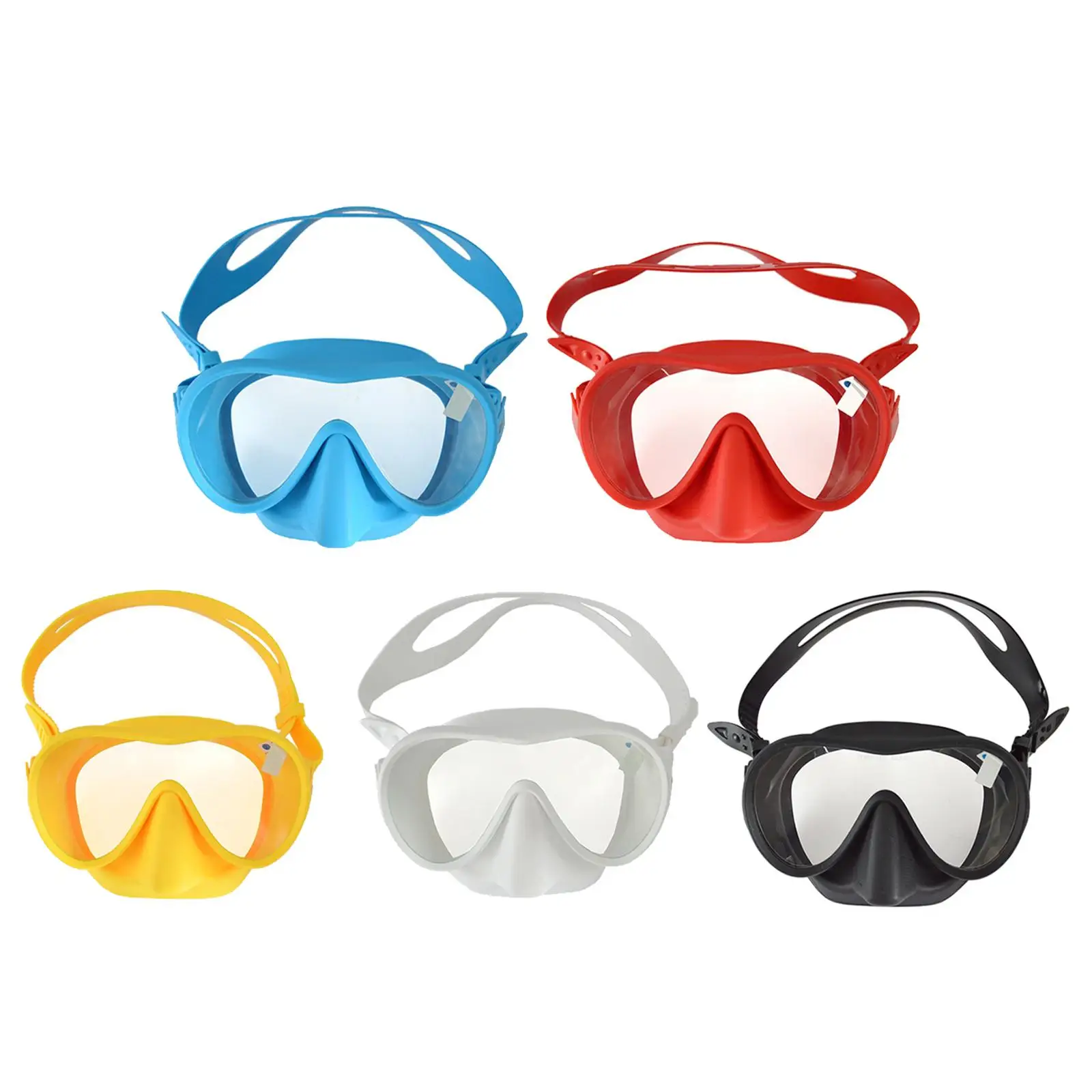 Swimming snorkel goggles anti-fog swimming panoramic view exercise equipment