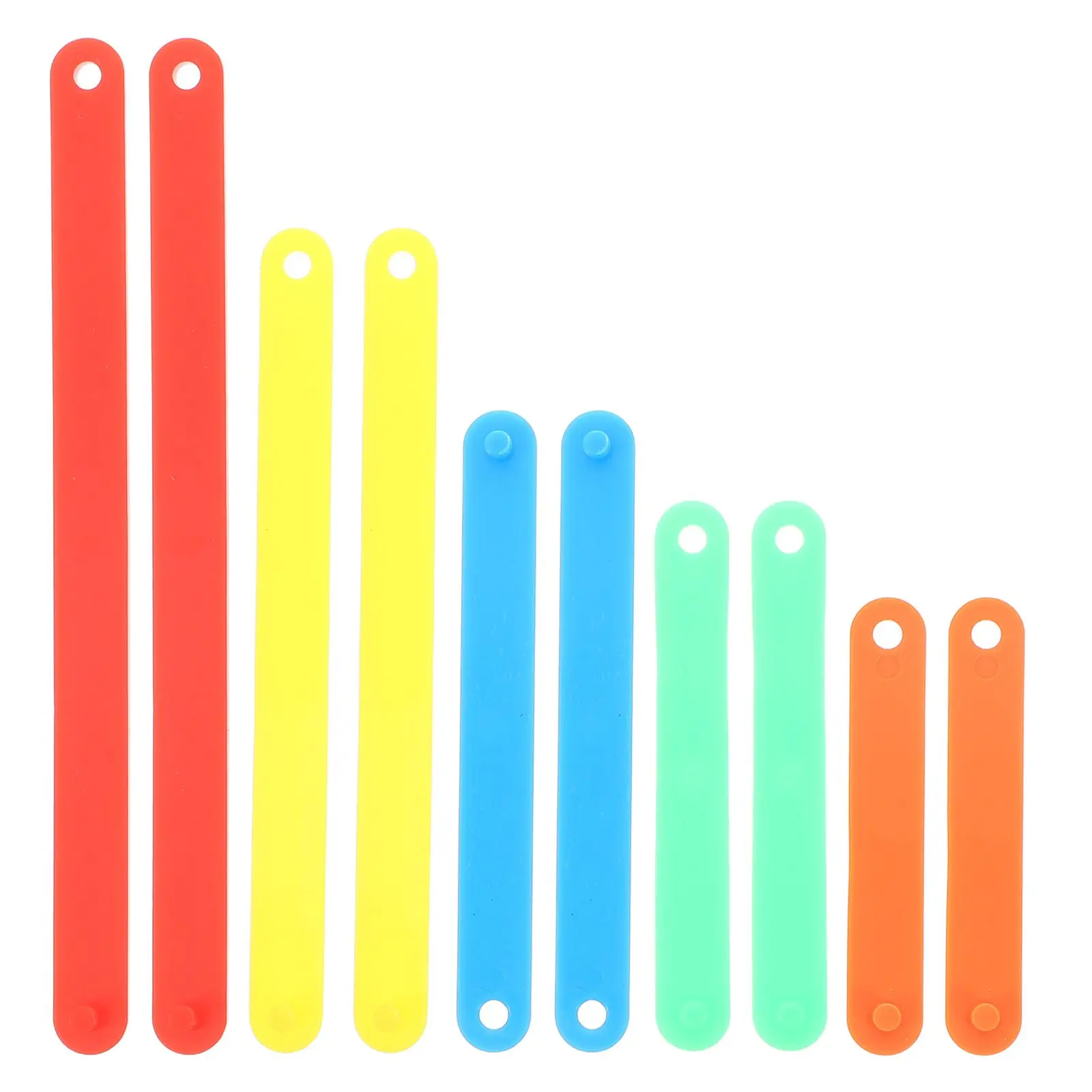 10 Pcs Angle Manipulation Material Tools Plastic Reusable Classroom Teaching Aids Students Supplies Math Manipulatives Geometry