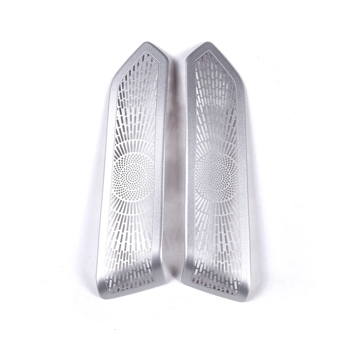 For Land Rover Range Rover Vogue L460 2023 Stainless steel Silver Car A-pillar Audio Speaker Tweeters Cover Trim Car Accessories