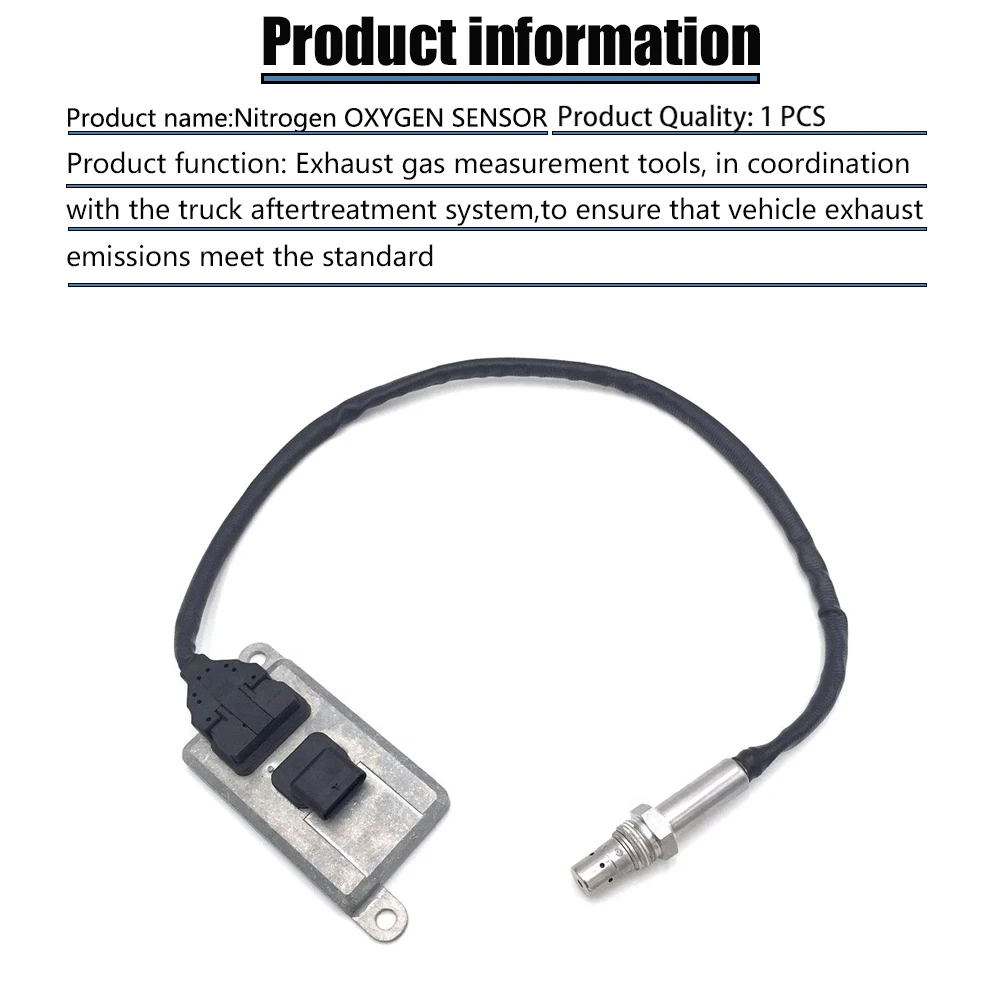 5WK96618D 51154080015 NOX Nitrogen Oxide Sensor For MAN TGA TGL TGM TGS TGX NOX Sensor 51154080015 51154080009 81154080004