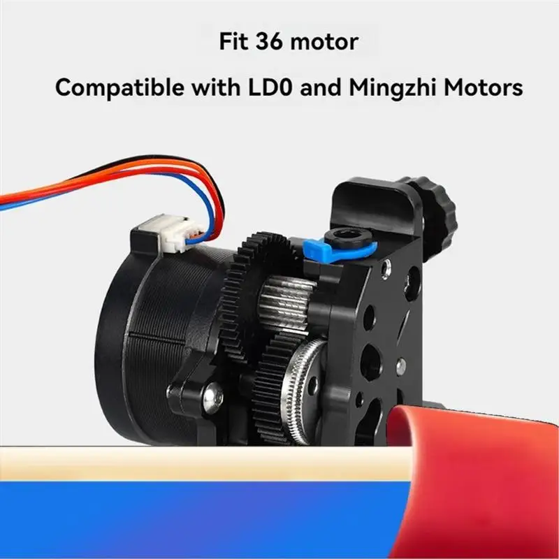 

HGX-Экструдер, комплект шестерен для экструдера HGX 2,4 0,1, высокоточный экструдер из закаленной стали, аксессуары для 3D-печати-X62A