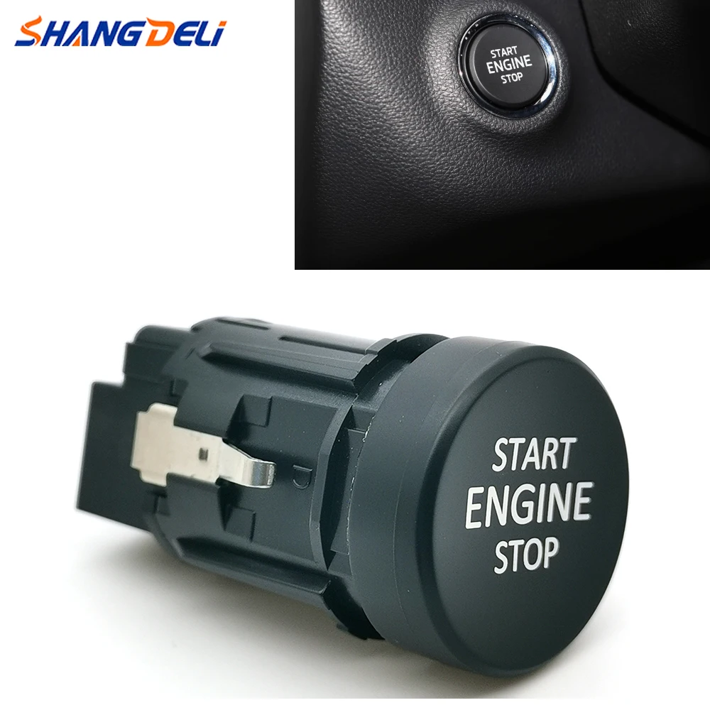 

4PINS Car Engine Ignition Starter Switch Engine Start Stop Push Button Compatible For VW Skoda Octavia Superb 15-21