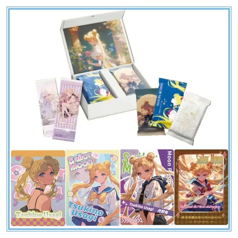 YOKA Manufacture Sailor Moon Card Partners of Justice Series Seltene Anime-Charakter-Sammelkarte Kinderspielzeug Geburtstagsgeschenk