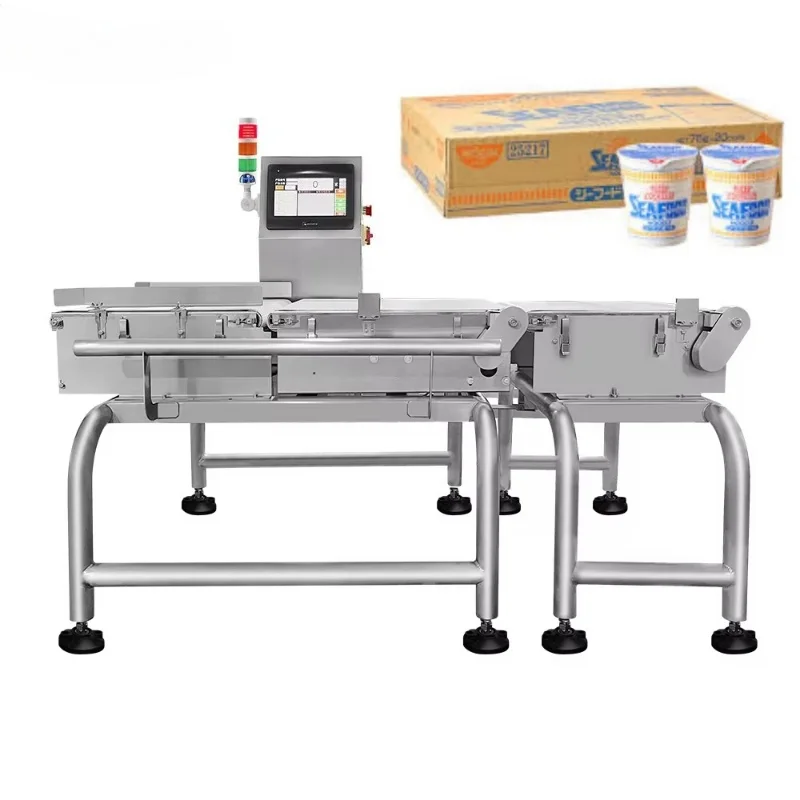 Check Weigher Accurate Automatic Weighting Machine the Checkweigher With the Culler Customized