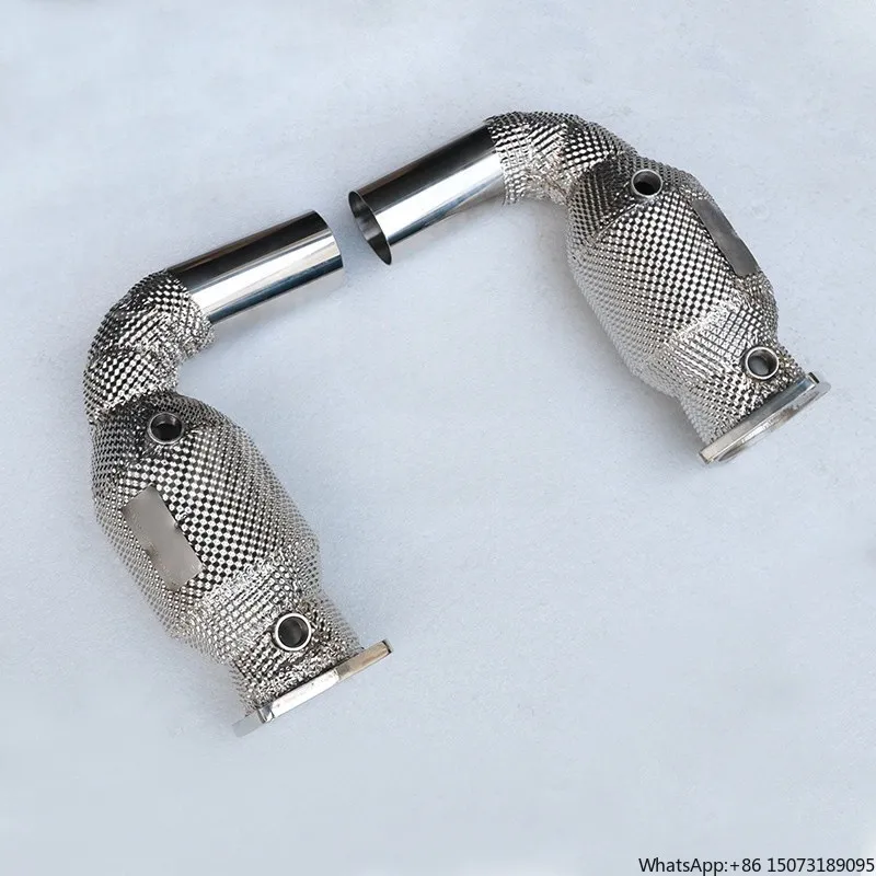 

105.OEM/ODM Performance Upgrade High-Flow Cat Stainless Steel Front Pipe Exhaust for 911 992 2023-in