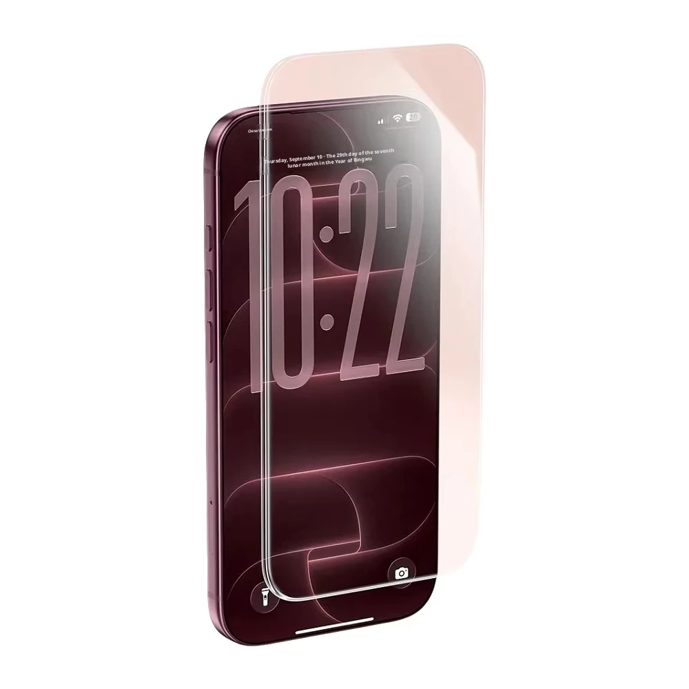 SAMZHE 2 sztuki szkła HD do iPhone 18 17 16 15 Pro Max, pełna ochrona ekranu, szkło hartowane z bezpyłową komorą montażową — 2