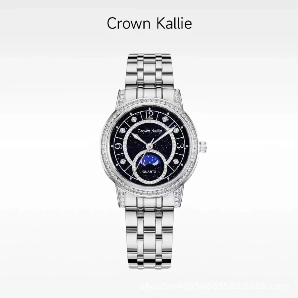 【 Crown Kallie 】 Starry Sky Series Starry Sky Full Automatic Women's Watch CK8174
