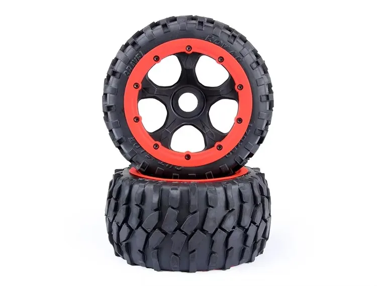 grind off-road banden en wielen montageset voor 1:5 KM ROVAN ROFUN HPI BAJA 5B