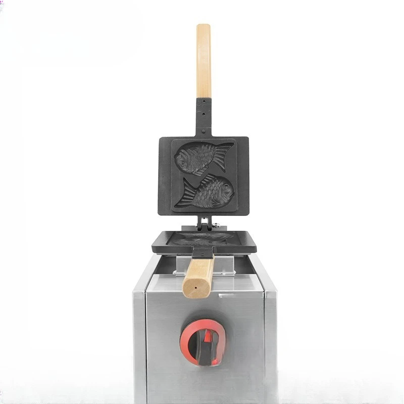 Commercial sea bream grill machine gas sea bream grill machine red bean stuffing fishing grill machine