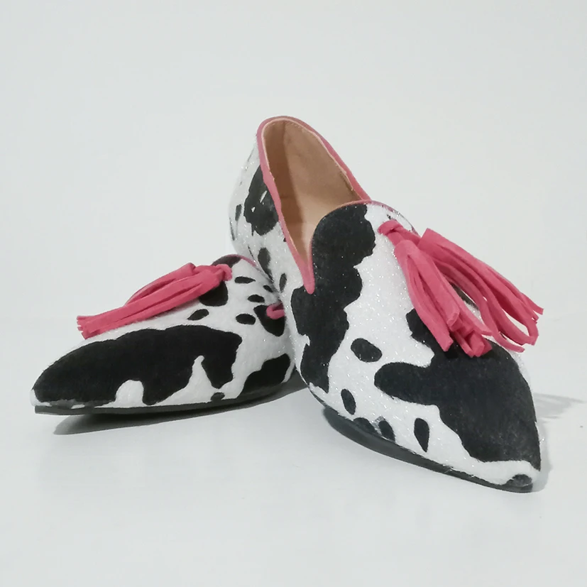 Fashion Tassel Slip On Loafers Women's Shoes 2024 Spring Casual Women Shoes Flat Heels Women's Boat Shoes