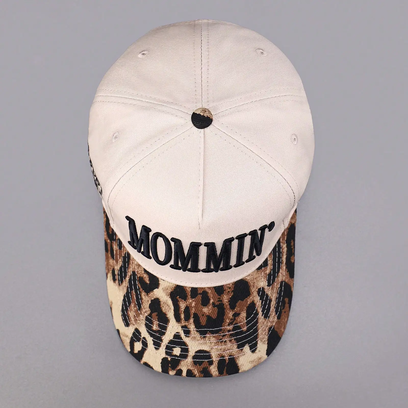 Mommin قبعة سائق الشاحنة للنساء المطرزة أمي قبعة بيسبول قابل للتعديل قماش خمر قبعة لارتداء عادية #6