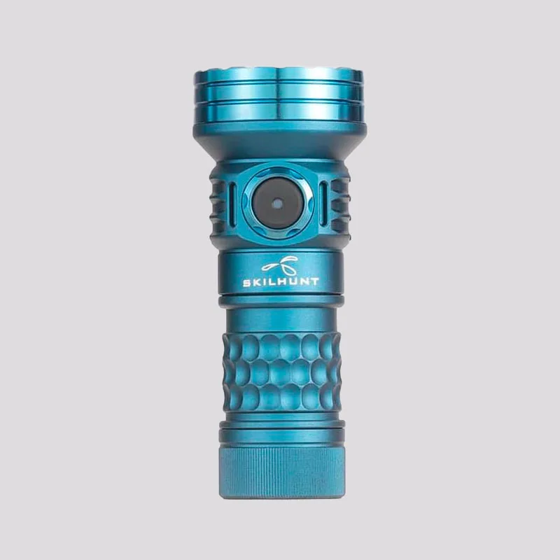 Skilhunt ESKTE Mix-7 (High CRI Version) Portable Flashlight, 7 LED Sources, White/Red/Green/Blue/UV Lights, with 18350 Battery