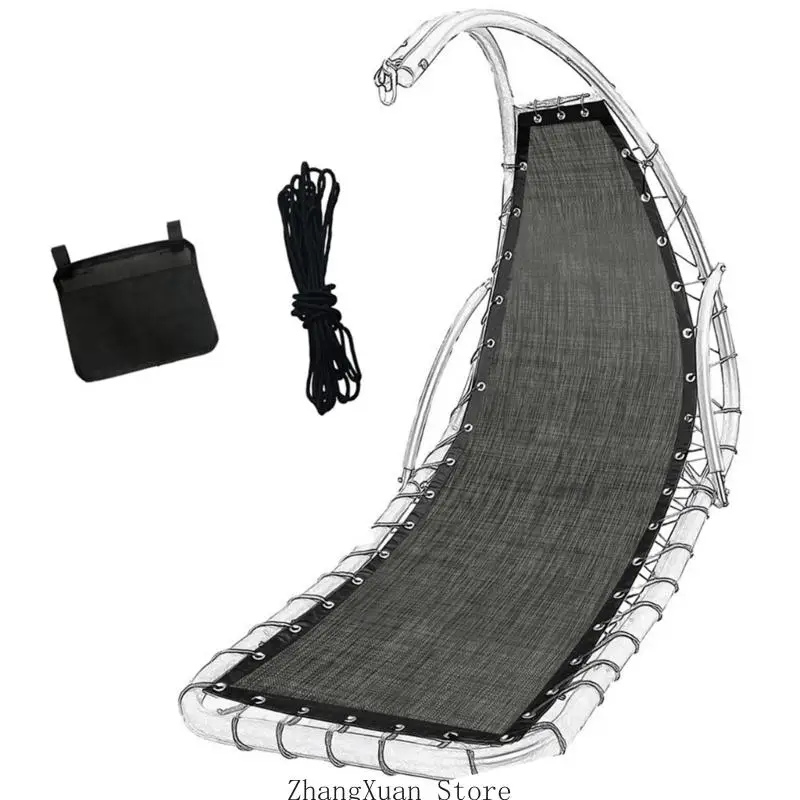 Stoff für faltbare Schaukelbetten, reißfest, Ersatzstoff für Liegestühle, langlebig, 3 x – Detail 10