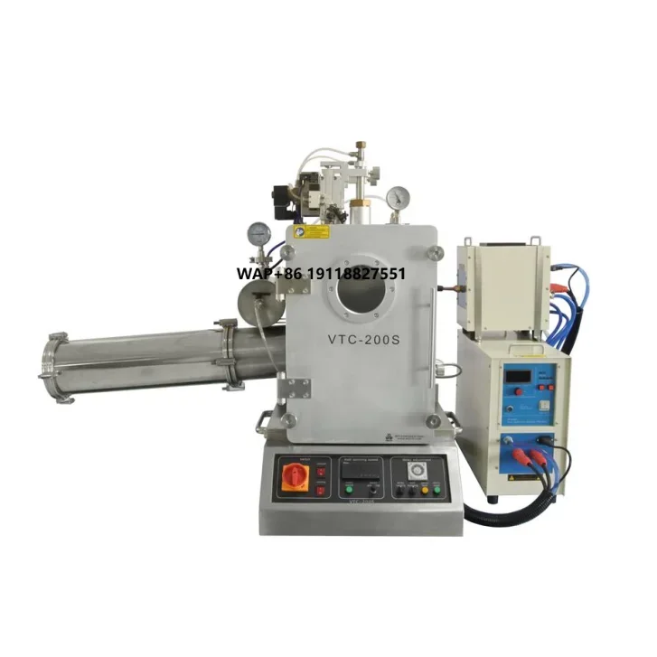 

EQ-VTC-200S Bench-top Vacuum Melt Spinning Furnace System Machine With 200 mm Spin Wheel -VTC-200S