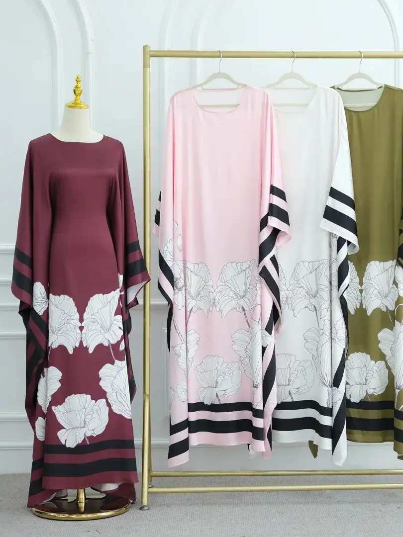 Ramadan Kebaya Muslim Abaya Damen Dubai Luxury Kaftan African Dresses For Women Turkey Islam Caftan Marocain Robe Femme Musulman