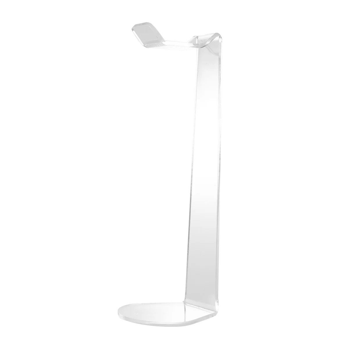 

Universal Headphone Stand Acrylic Holder Transparent Desktop Rack Hanger Hook Earphone Shelf Organizer for Gaming Work Use
