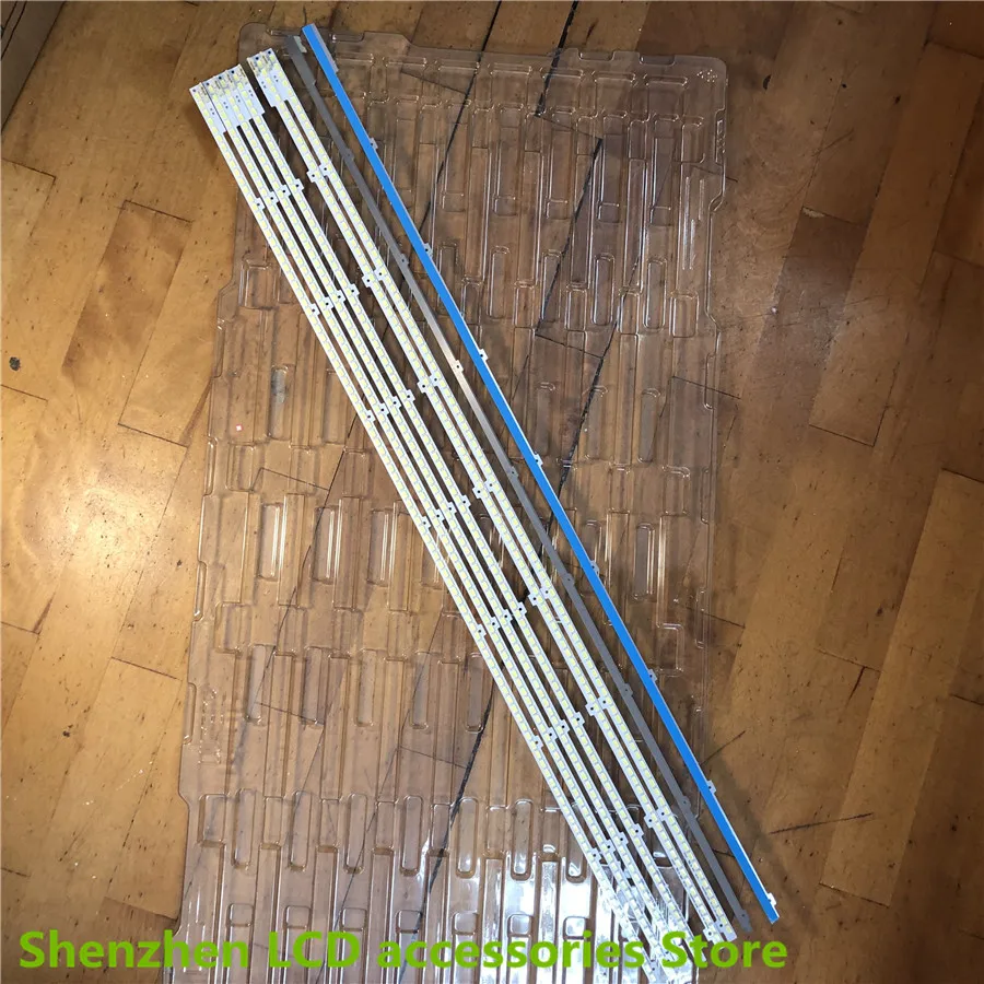 4 أجزاء/وحدة LED شريط إضاءة خلفي UE55D6100 2011SVS55-FHD-5K6K-RIGHT LTJ550HW03 JVG4-550SMB-R1 100% جديد 100 مصباح 680 مللي متر