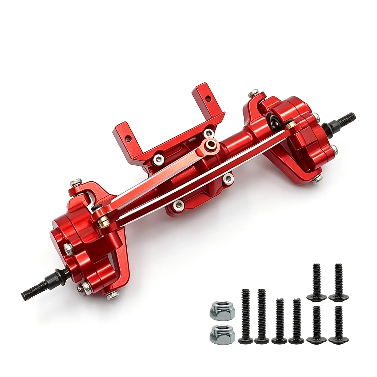 RC Car Metal Front Axle Assembly Fit For FMS 1/24 FCX24 XQ FSZ  Chevrolet  K5  Modified Remote Control Car Parts