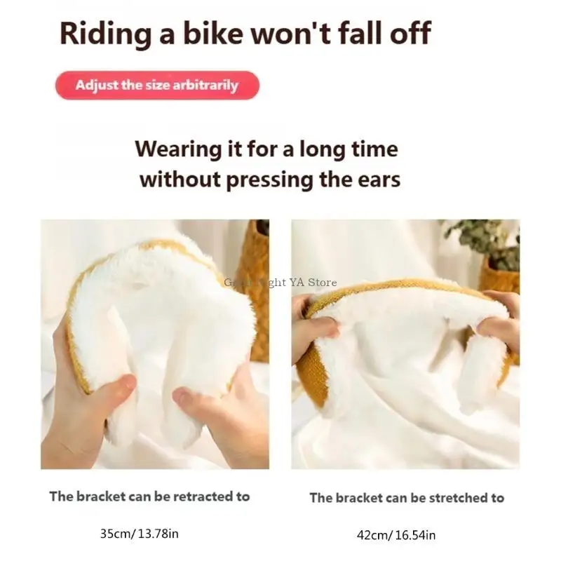 Cache-oreilles coupe-vent à mode pour vêtements ski, chaleur d'oreille par temps froid