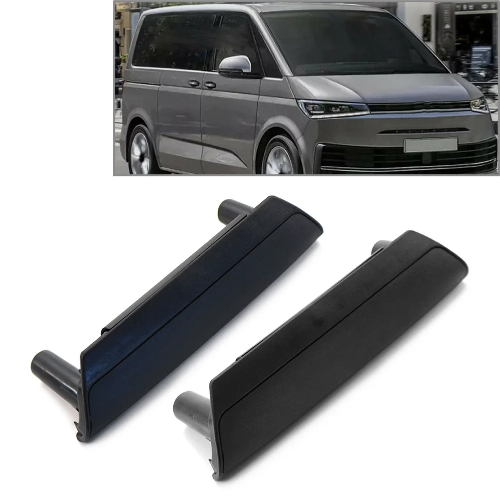 1Pcs Black ABS Car Inner Interior Door Pull Handle Trim Cover For VW Transporter T5 Multivan 2009 2010 2011 2012 2013 2014 2015