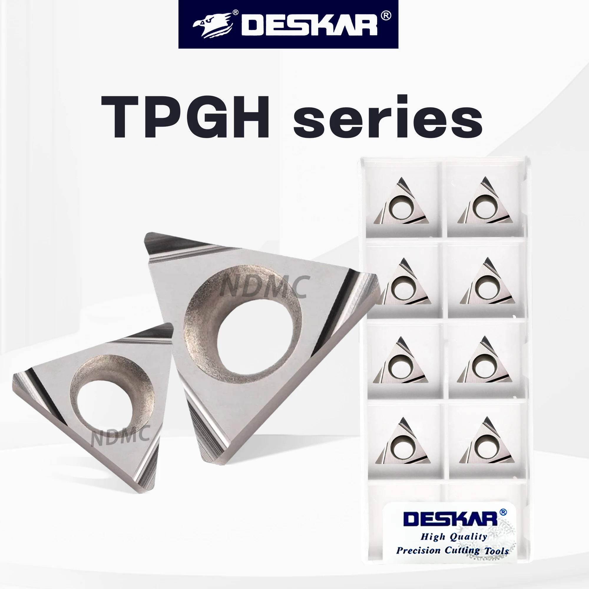 

CNC Lathe TPGH060104/080202/090204/110302L-F LF90 Metal Ceramic Parts Processing Steel Cutting Tool Triangular Boring Blade Tool