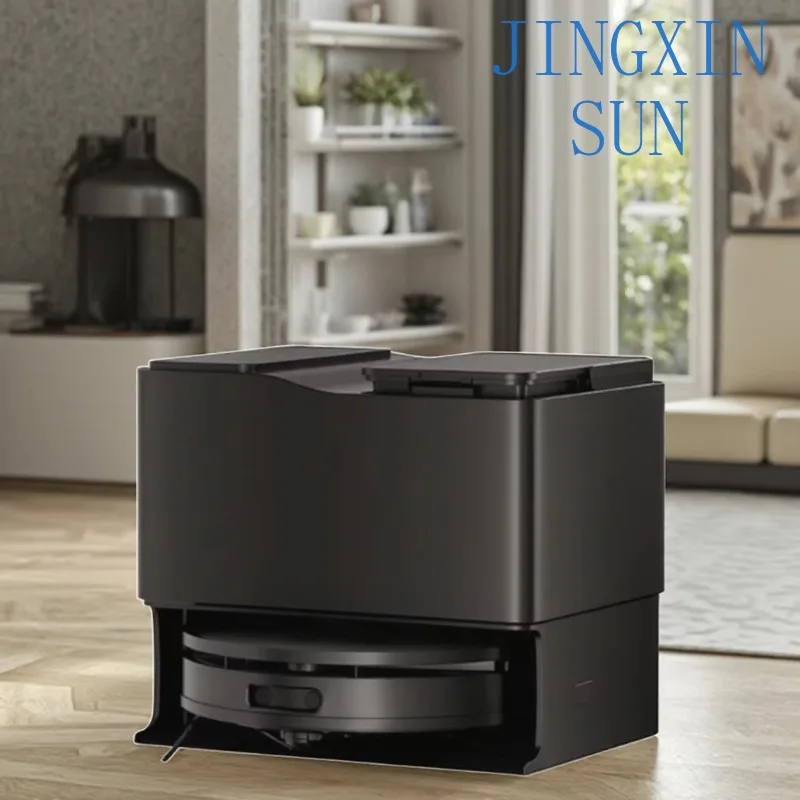 Self-washing robot vacuum cleaner