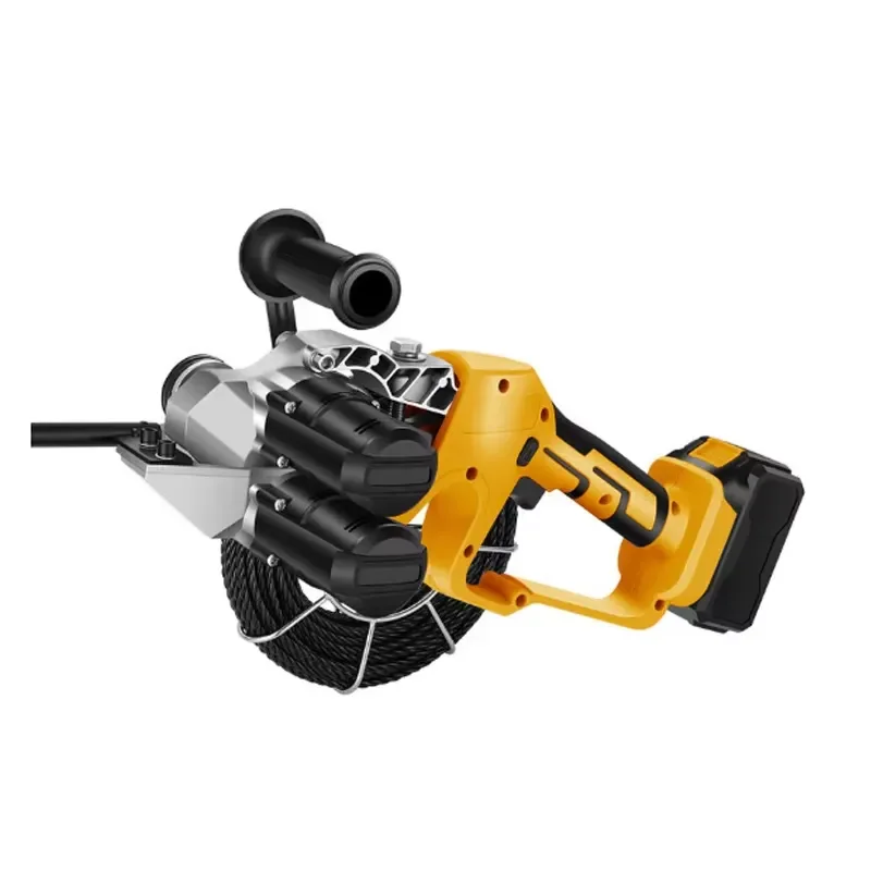 Pull Line Stringing Machine Equipment Electrician Electric Cable Cross Line Leading Tools High Power Chargeable