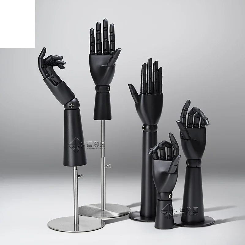 

hand touch props clothing store jewelry bag model shelf window display stand simulated fake hand model