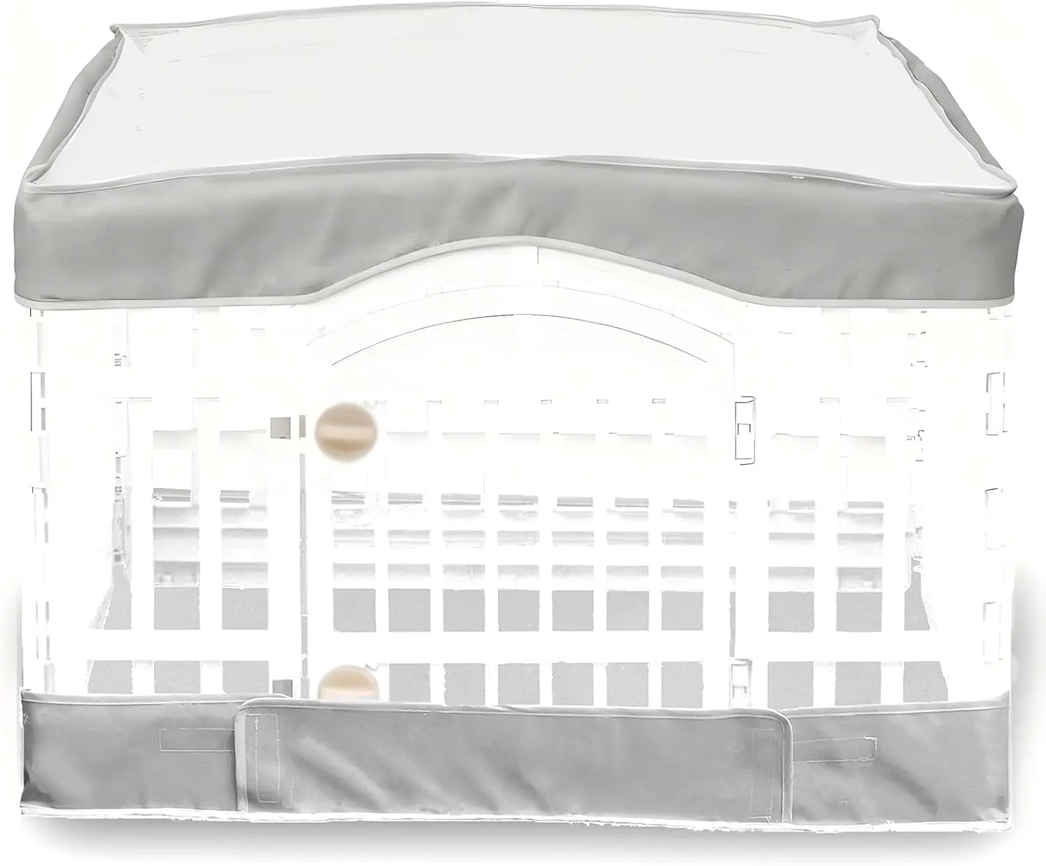 

Комплект из 2-х чехлов и 2-х подкладок для 36-дюймового 4-панельного вольера для собак, водонепроницаемый и нескользящий дизайн