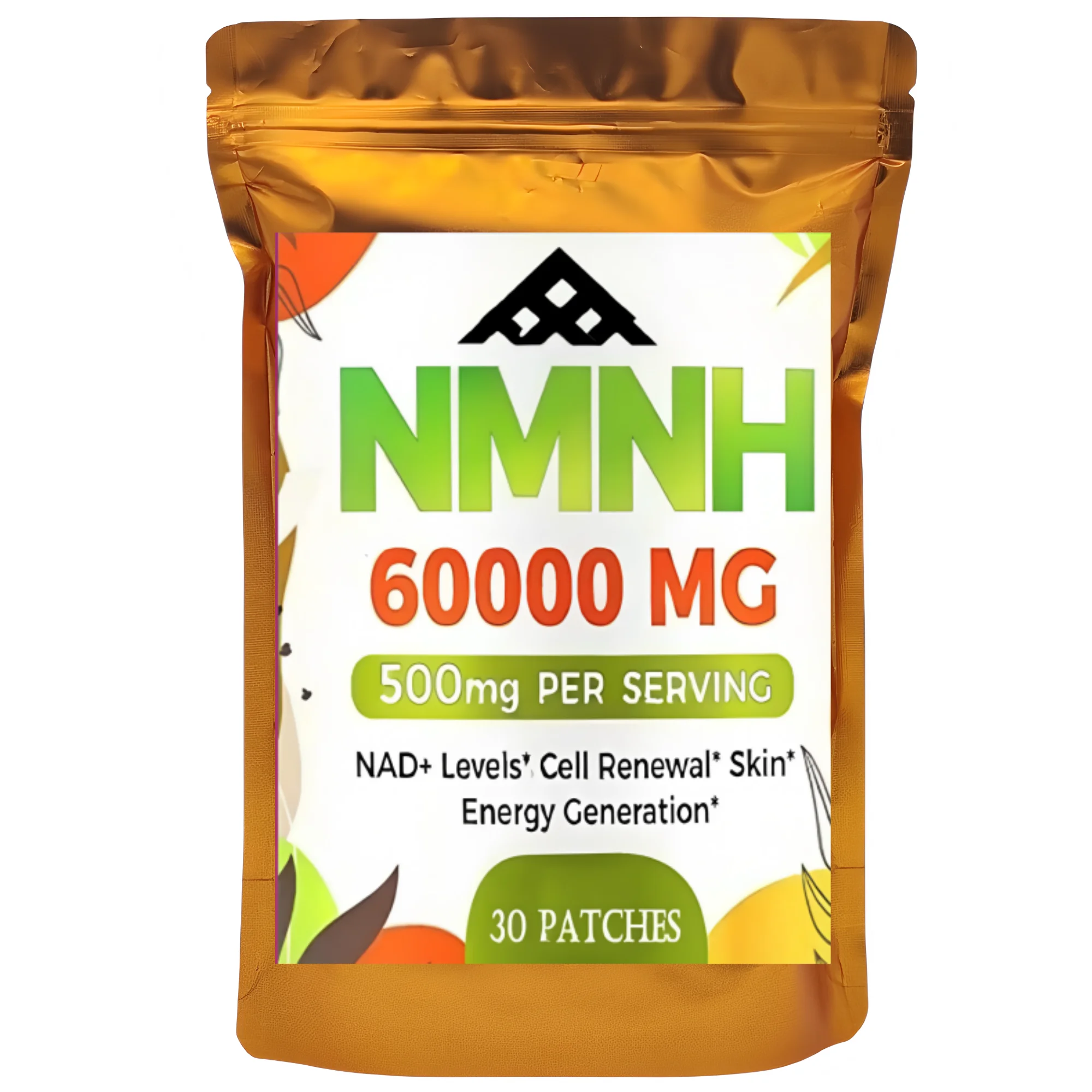 30 Patches Nmnh Transdermal Patches With Dihydronicotinamide Mononucleotide, Ultra Absorption For Anti-aging, Immunity