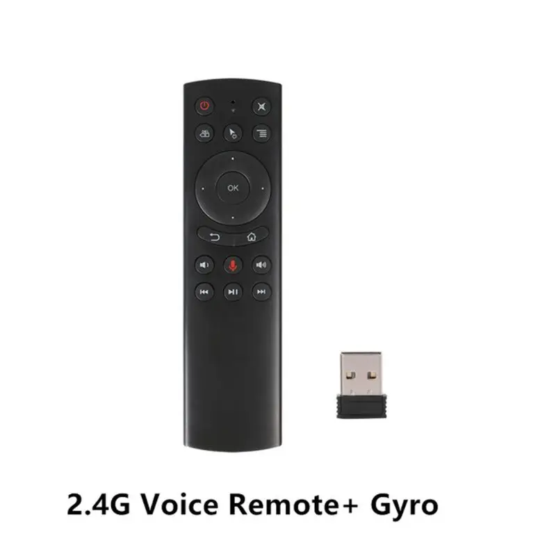 CS1W Gyroscope Mini Fly Air Mouse 2.4G Wireless Voice Remote Sensing Air Mouse