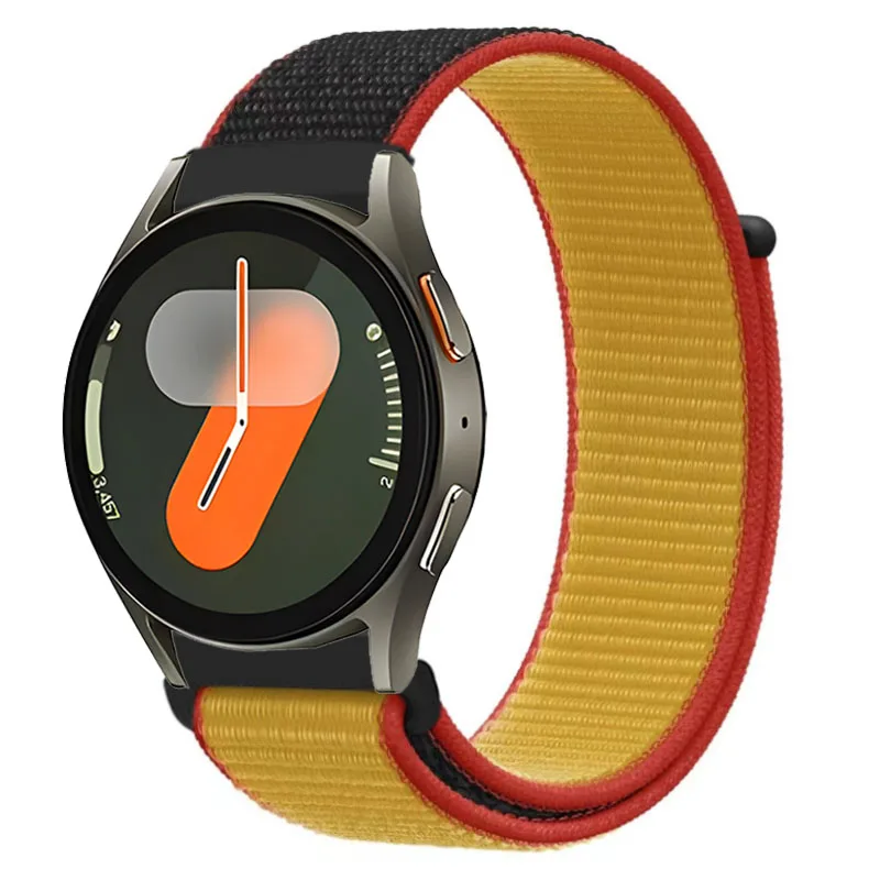 22mm 20mm Nylon Band for Samsung Galaxy Watch 7 6 5 4 40/44mm Strap Huawei Watch 5 GT5-4 46mm Amazfit Bip 6 Balance 2 Bracelet