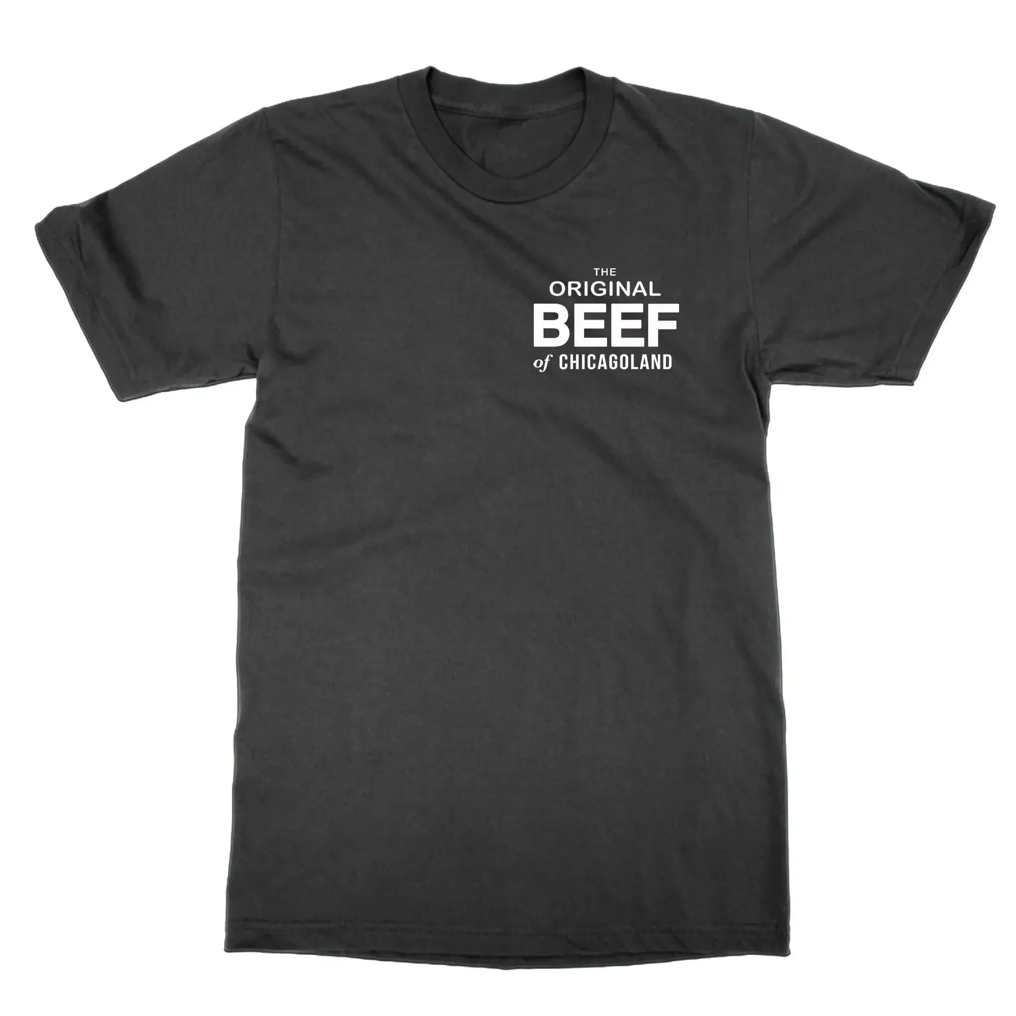 Camiseta The Original Beef of Chicagoland BADGE, estilo años 70, para cocina y repostería