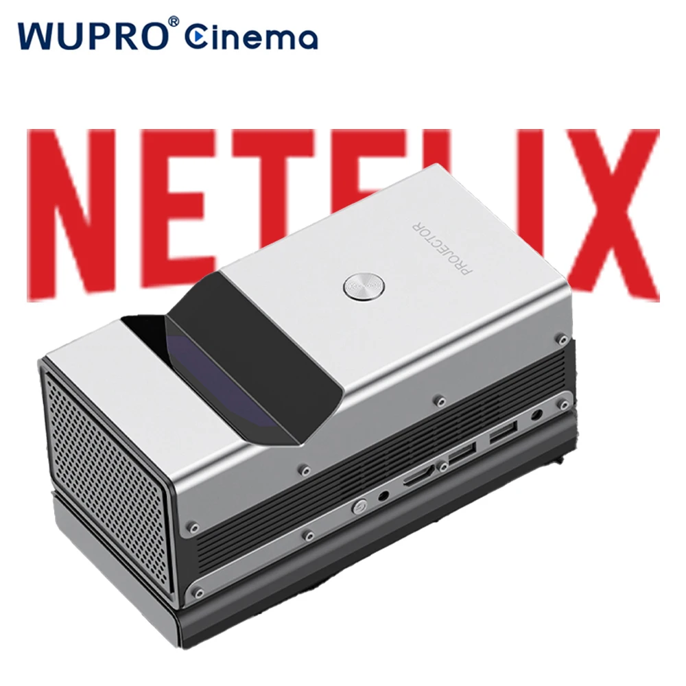 

[OEM/ODM] Wupro Lite One Mini Portable Home Smart Android Proyector 4K Home Cinema Ultra Short Throw DLP Video Projector