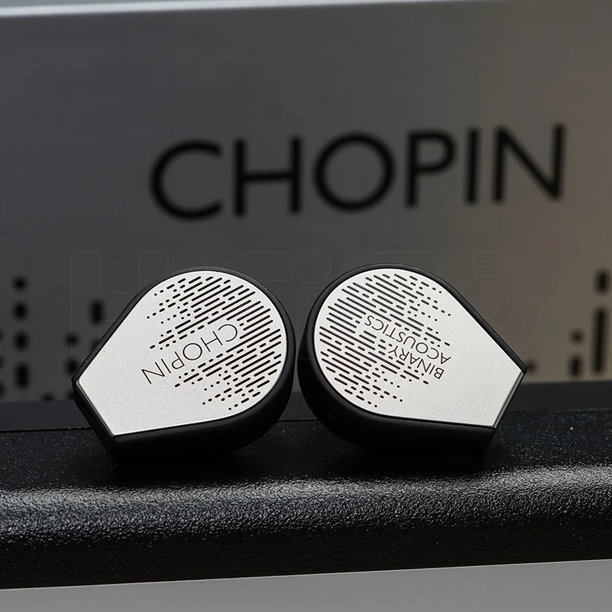 Binary × Gizaudio Chopin Earphone 1DD+3BA Hybrid Headset 3D Printed Resin IEM 2Pin Detachable Treble Vocal Music HiFi Earbud