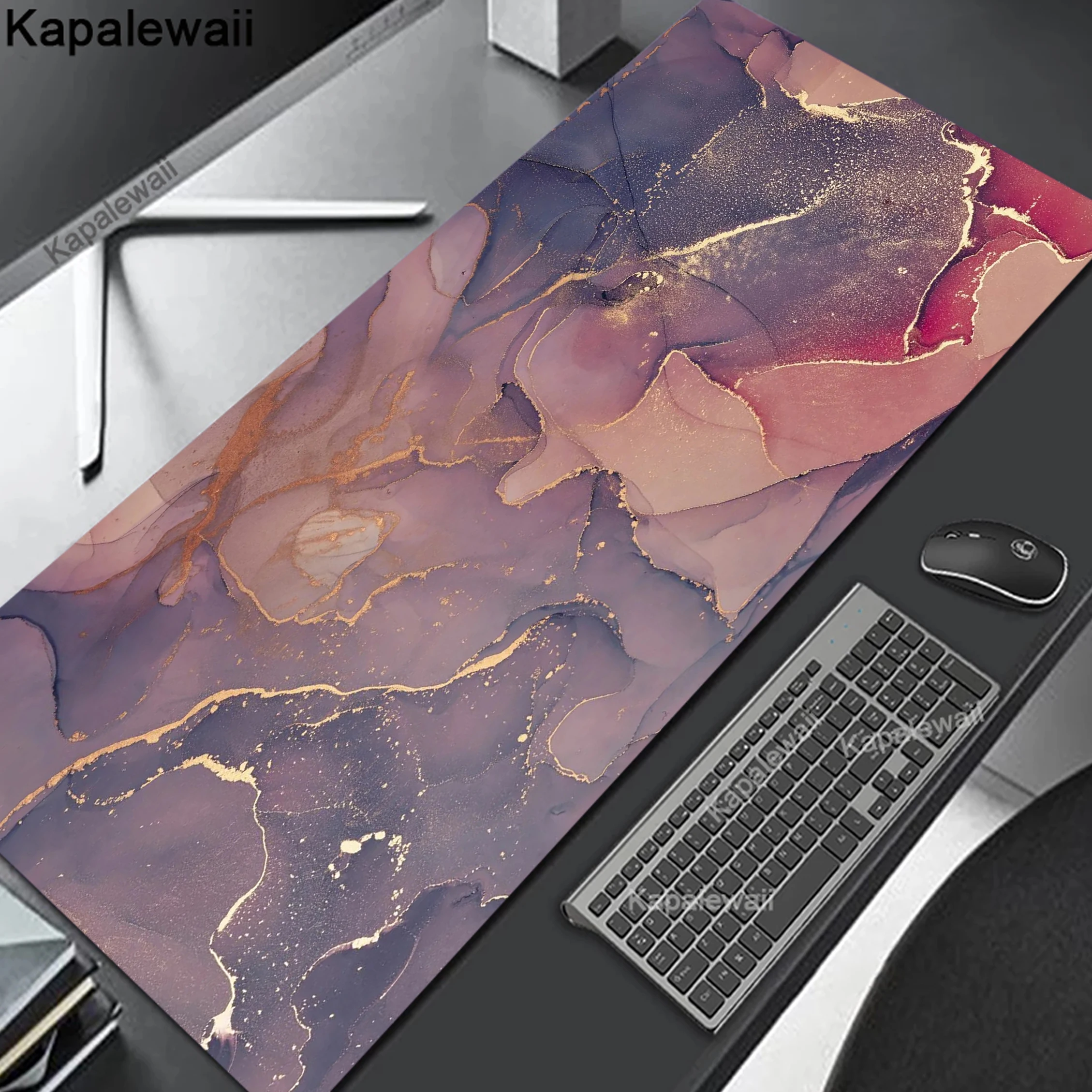 

Colorful Marble Big Gaming Mouse Pad Speed Anti-slip Mousemat Large Desk Mat Pc Gamer Accessoires Mousepad Speed Keyboard Pads