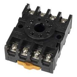 PF083A 8 Pin Relay Socket Base per DH48S ST3P AH3-3 MK2P JTX-2C